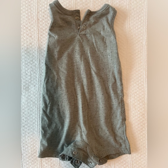 Nike Tank Romper, Gray, Size 9M - Picture 5 of 5